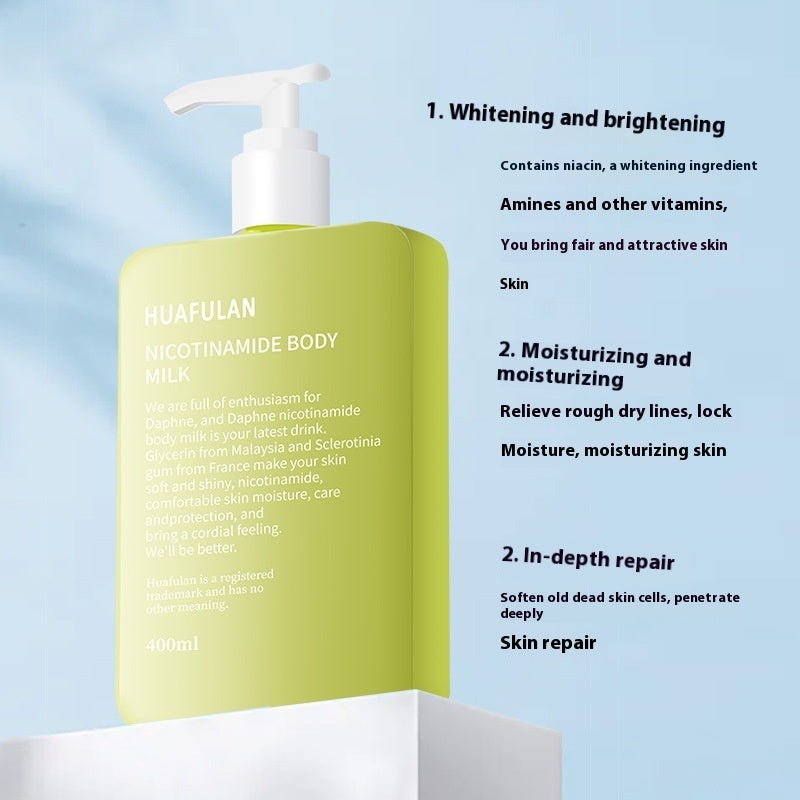 Nicotinamide Body Lotion – Lasting Fragrance & Moisturizing (Body Lotion Glow)