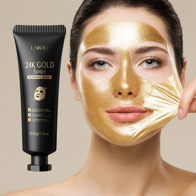 Gold Foil Snail Tear-Off Mask – Hydrating (Sheet Mask Hydrating)