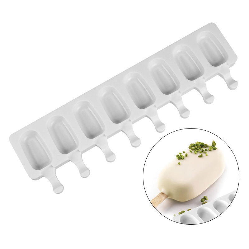 Ice Cream Mold Of 8-grid Silica Gel Ice Cream  (Hydrating Gel Cream)