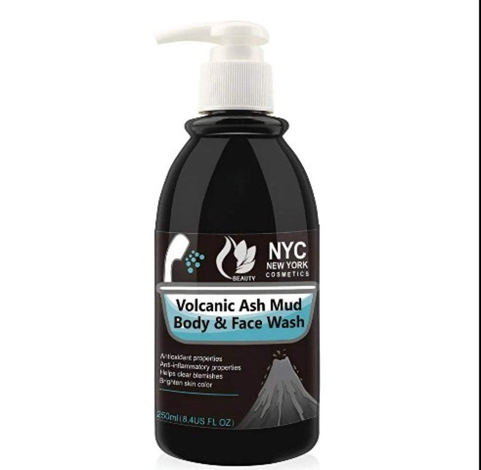 NYC Volcanic Ash Mud Face & Body Wash (Body Wash Gel)