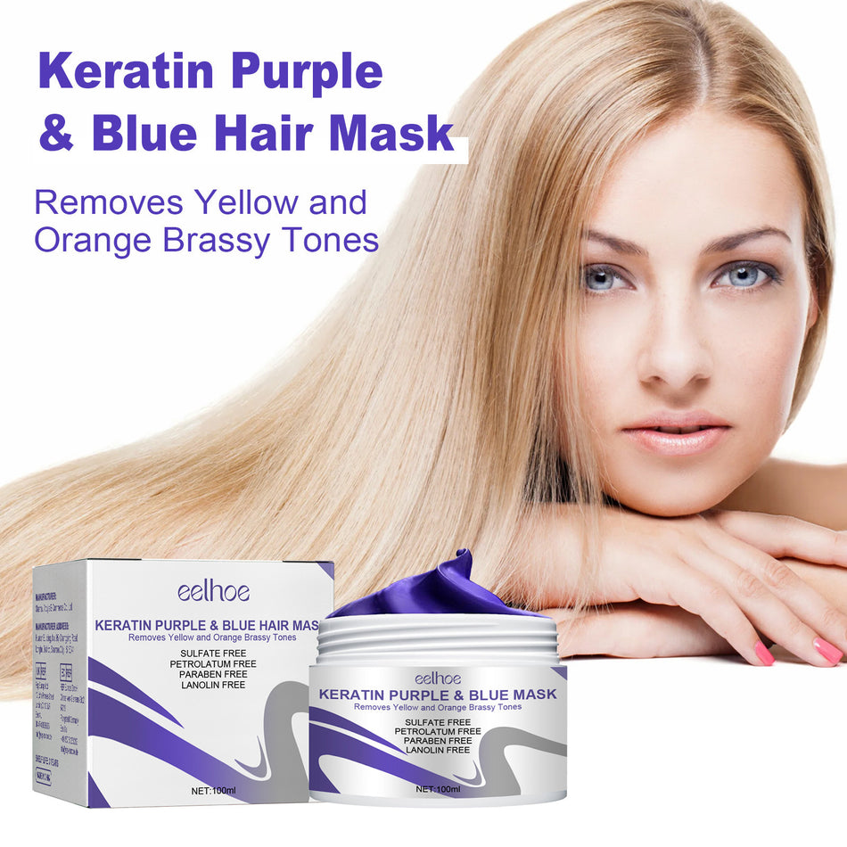Purple Hair Care Mask – Soft & Hydrating (Sheet Mask Hydrating)
