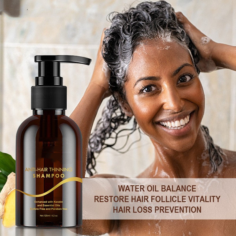 Ginger Anti-Removal Shampoo – Refreshing & Anti-Dandruff (Anti-Hairfall Shampoo)