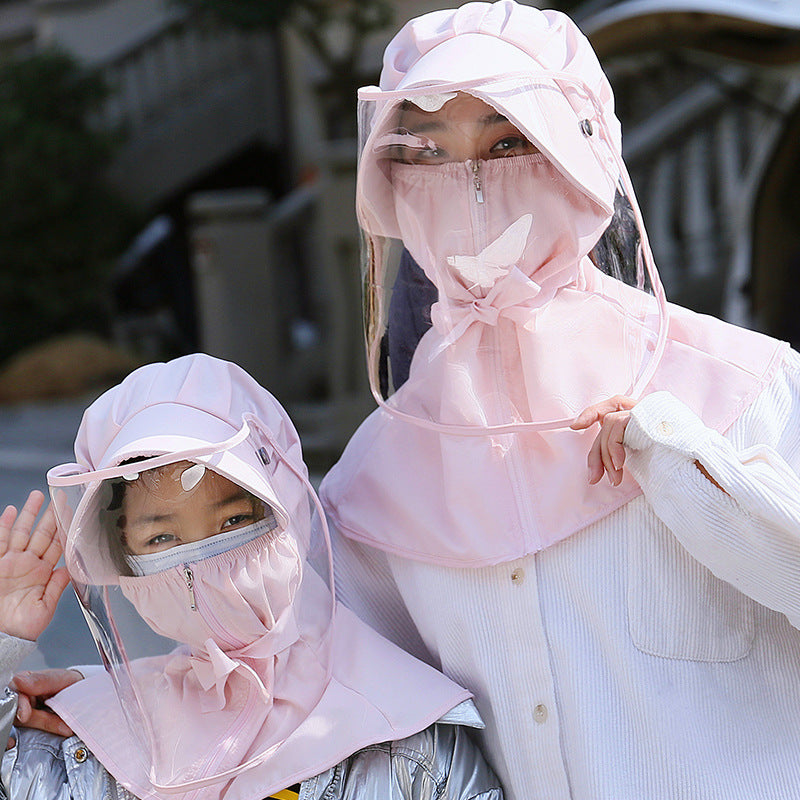 Anti-Droplet UV Protection Face Mask Visor (LED Face Mask)