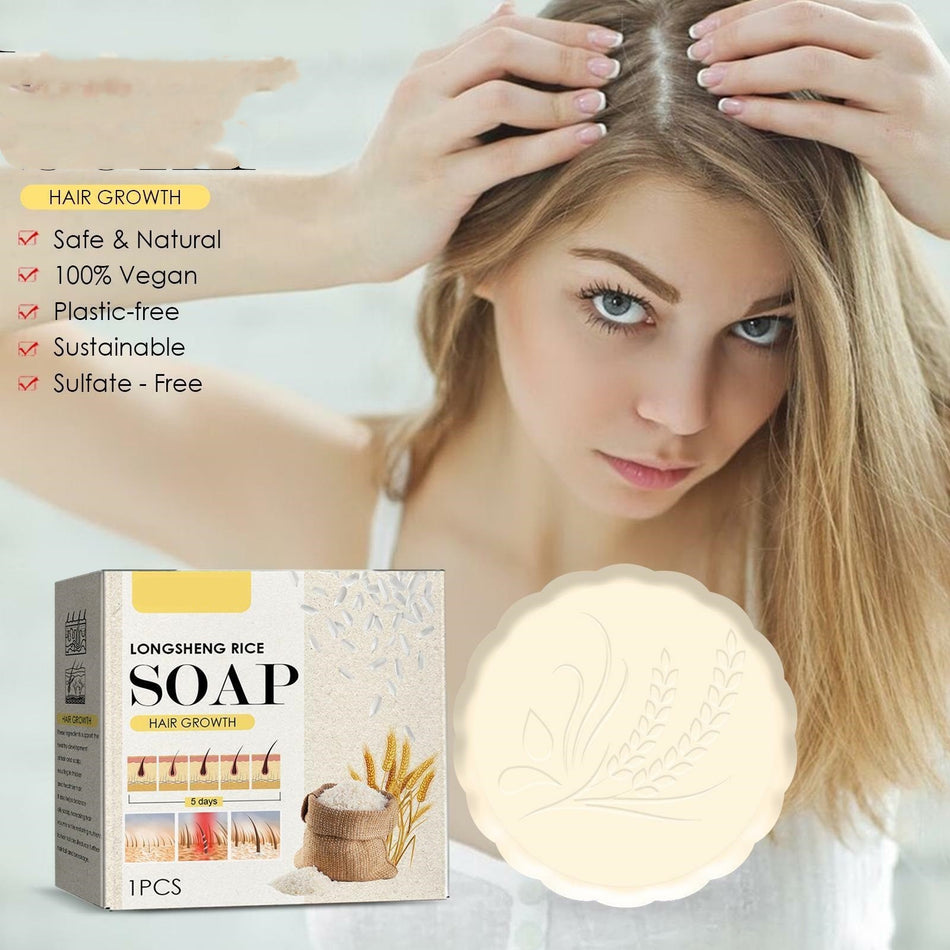 Moisturizing & Anti-Hair Loss Shampoo Soap (Anti-Hairfall Shampoo)