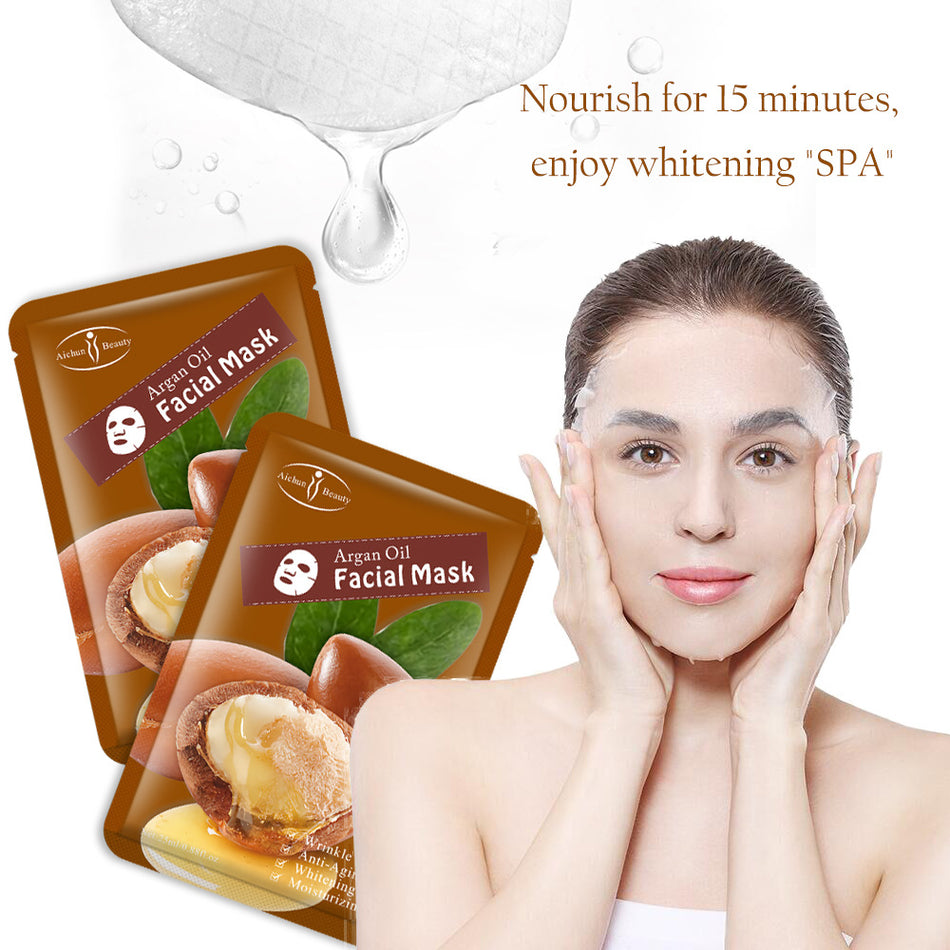 Facial Moisturizing & Brightening Hydrating Mask (Sheet Mask Hydrating)