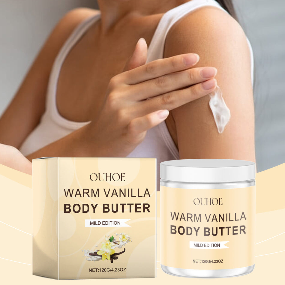 Vanilla Body Scrub Cream – Mild Exfoliating & Skin Smoothing (Exfoliating Body Scrub)