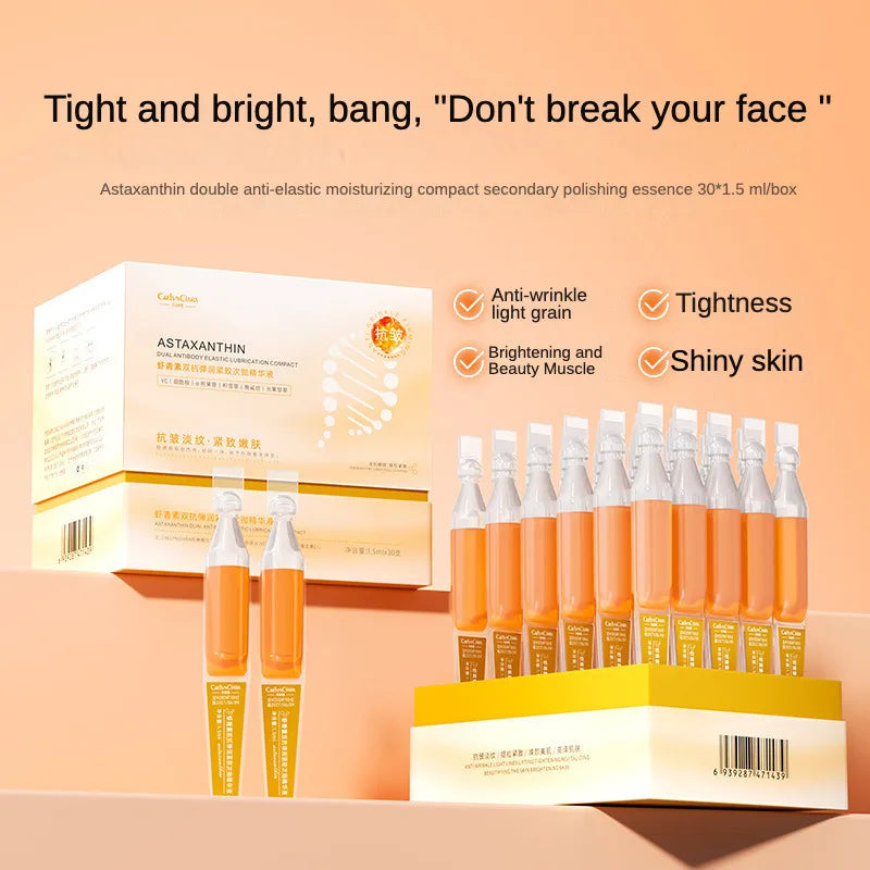 Astaxanthin Anti-Aging Ampoule Set (Vitamin C Serum)