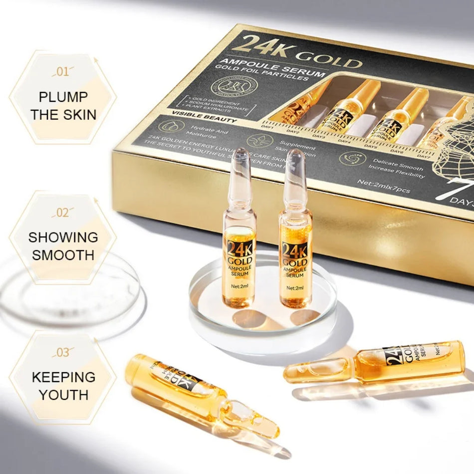24K Gold Collagen Face Serum (Vitamin C Serum)