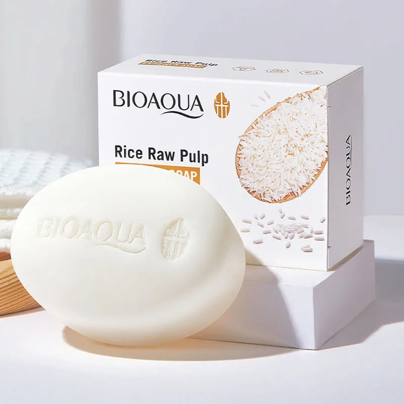 BIOAQUA White Rice Soap (Gentle Hydrating Cleanser)