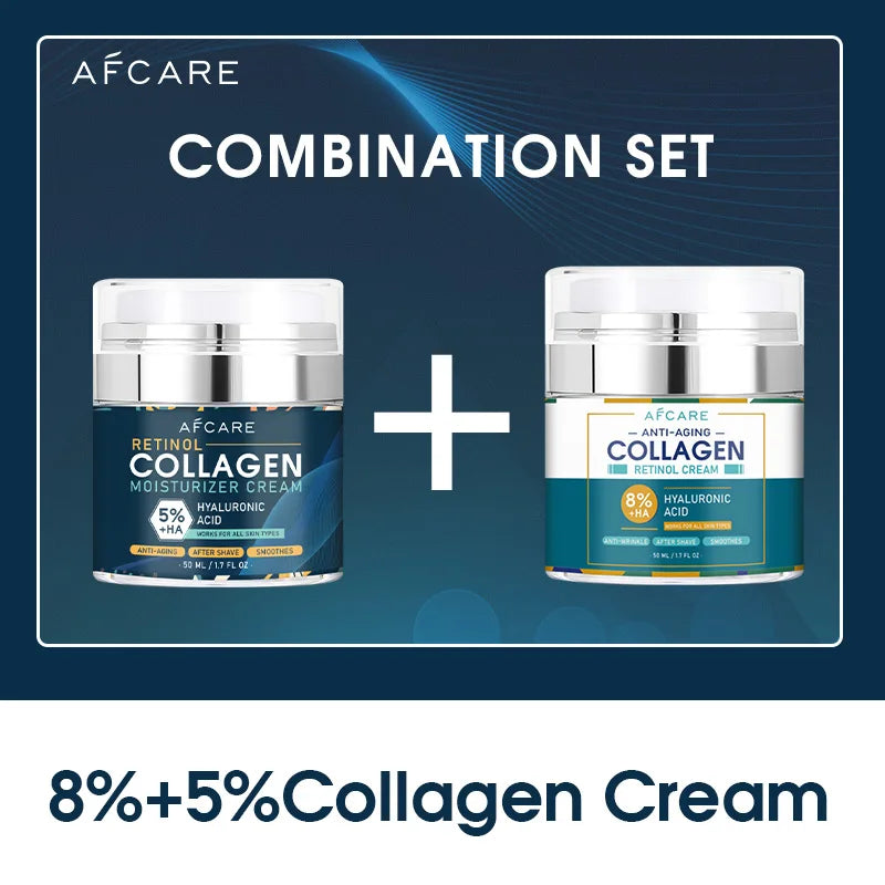 Collagen Retinol Lift Cream Set (Retinol serum)