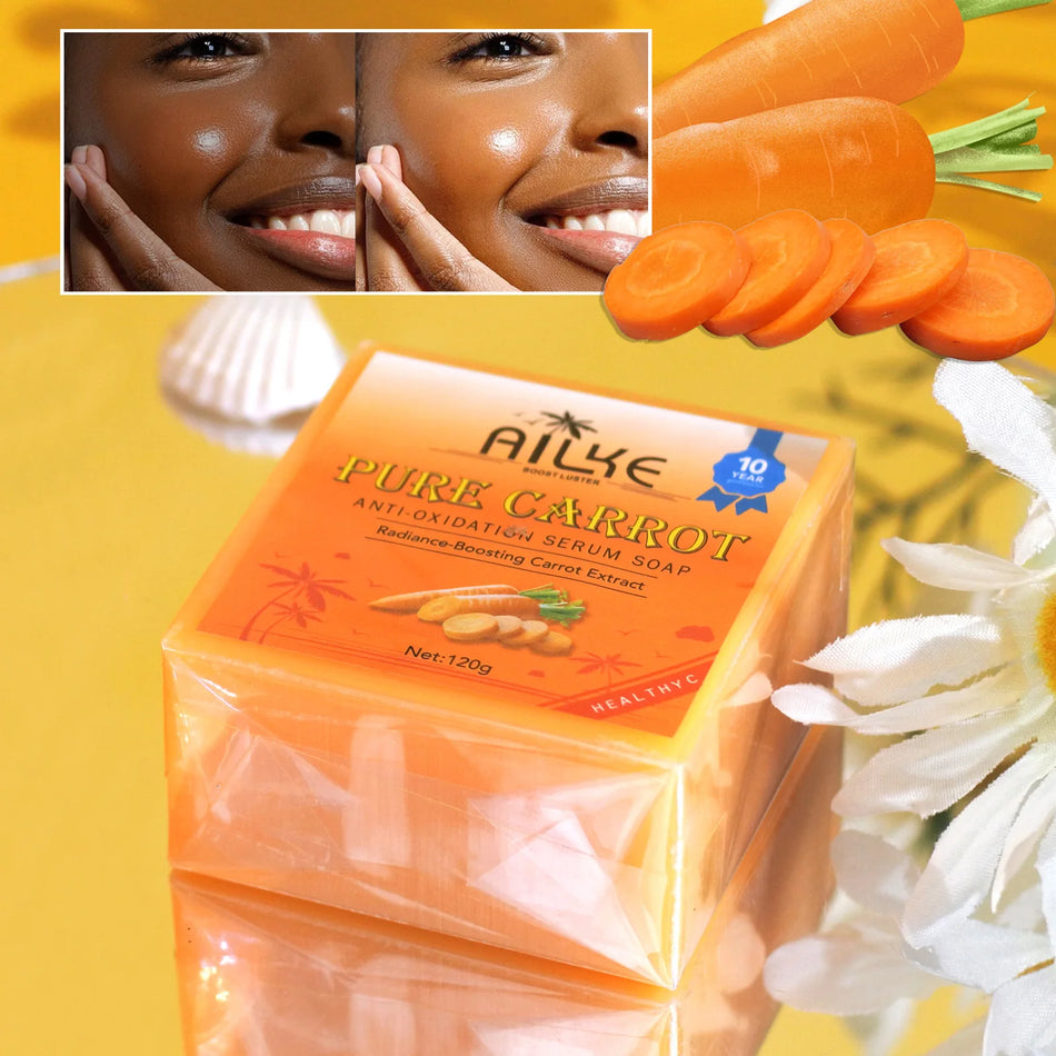 AILKE Carrot Bright Soap (Vitamin C Cleanser)