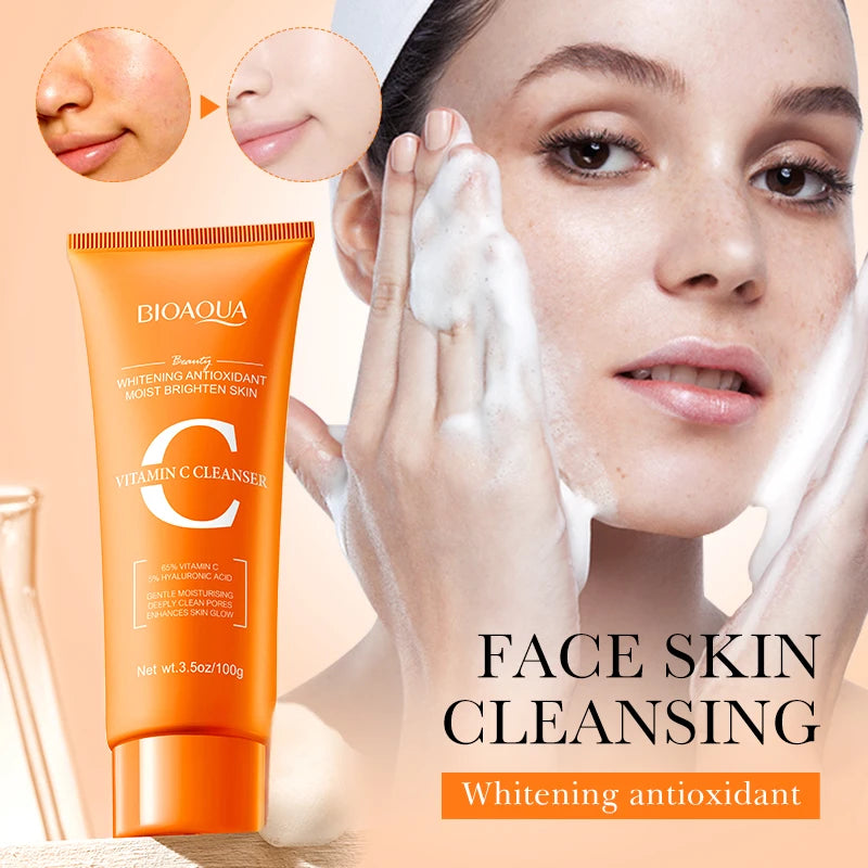 BIOAQUA Vitamin C Bright Foam (Vitamin C Cleanser)
