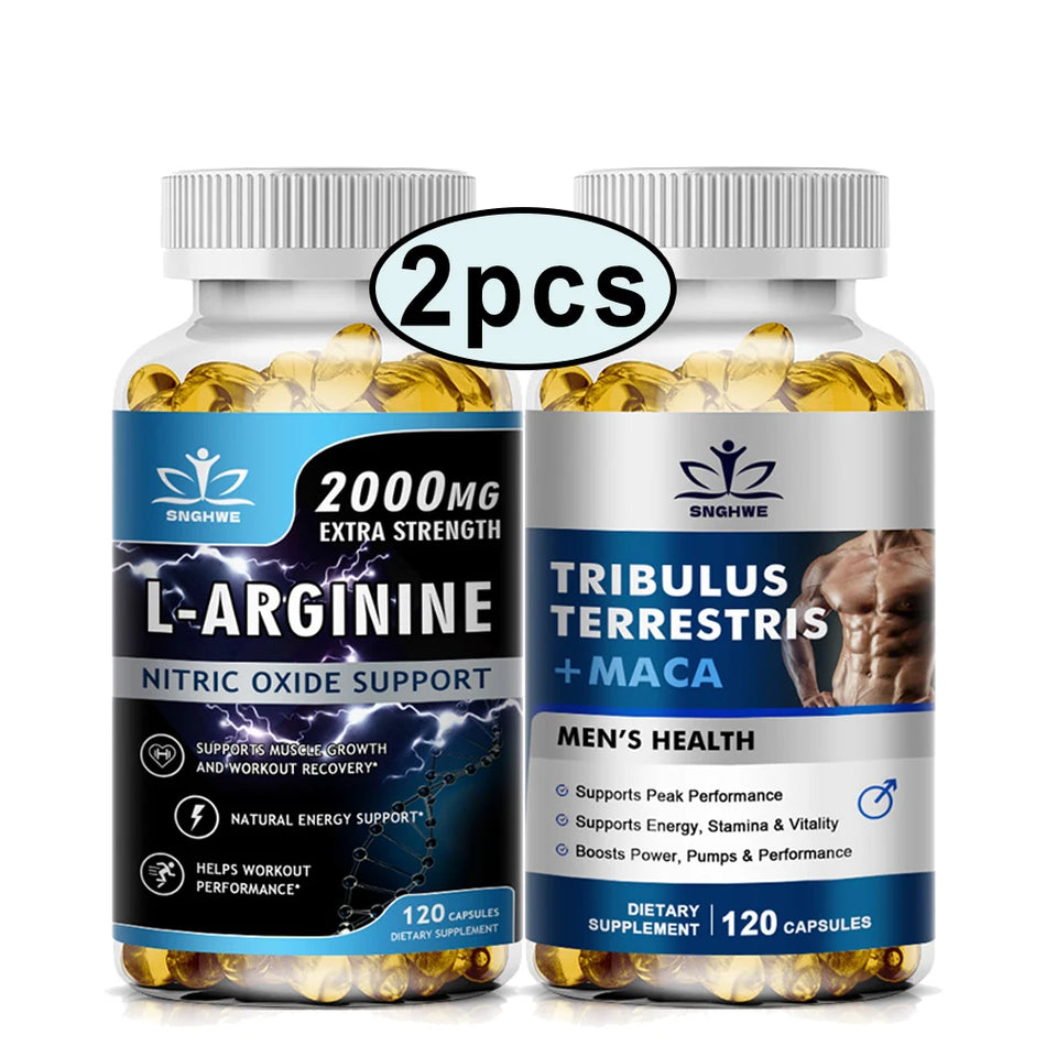 L-Arginine Tribulus Capsules (Vitamin C Cleanser)
