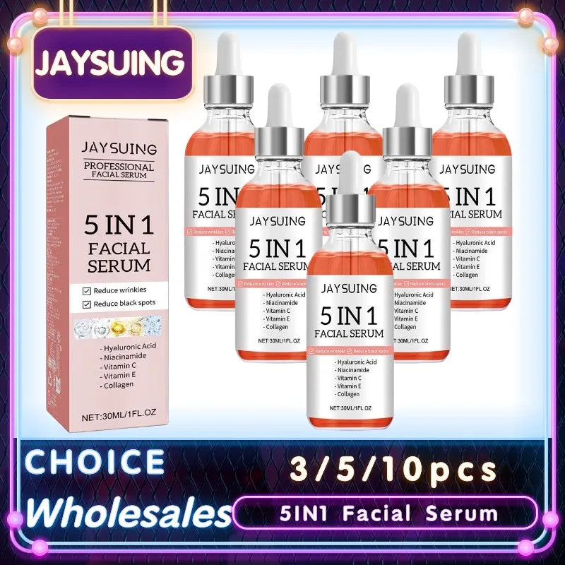 5-in-1 Hyaluronic Acid Vitamin C Face Serum (Vitamin C Serum)