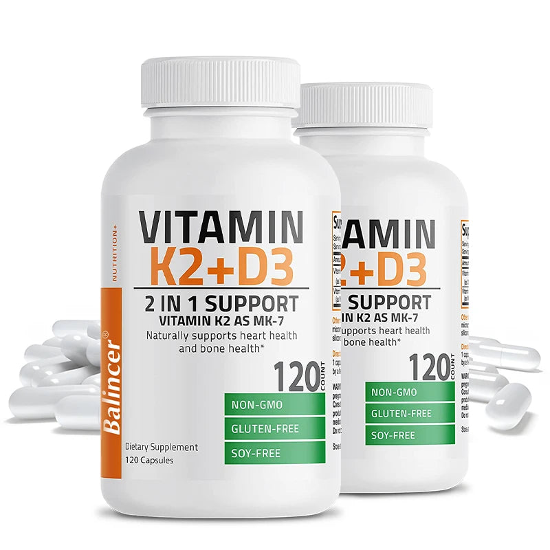 Vitamin D3 + K2 MK7 Immune & Bone Support (Vitamin C Serum)