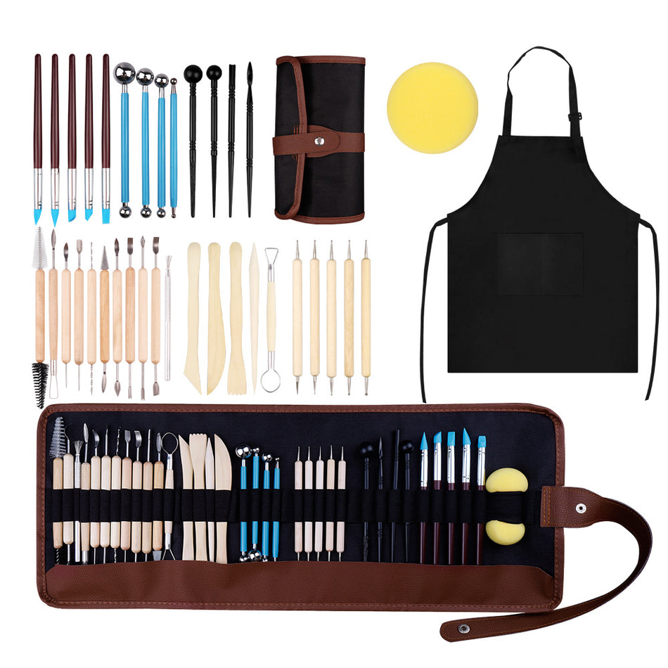 37-Piece Clay Sculpting Tool Set (Clay Detox Mask)