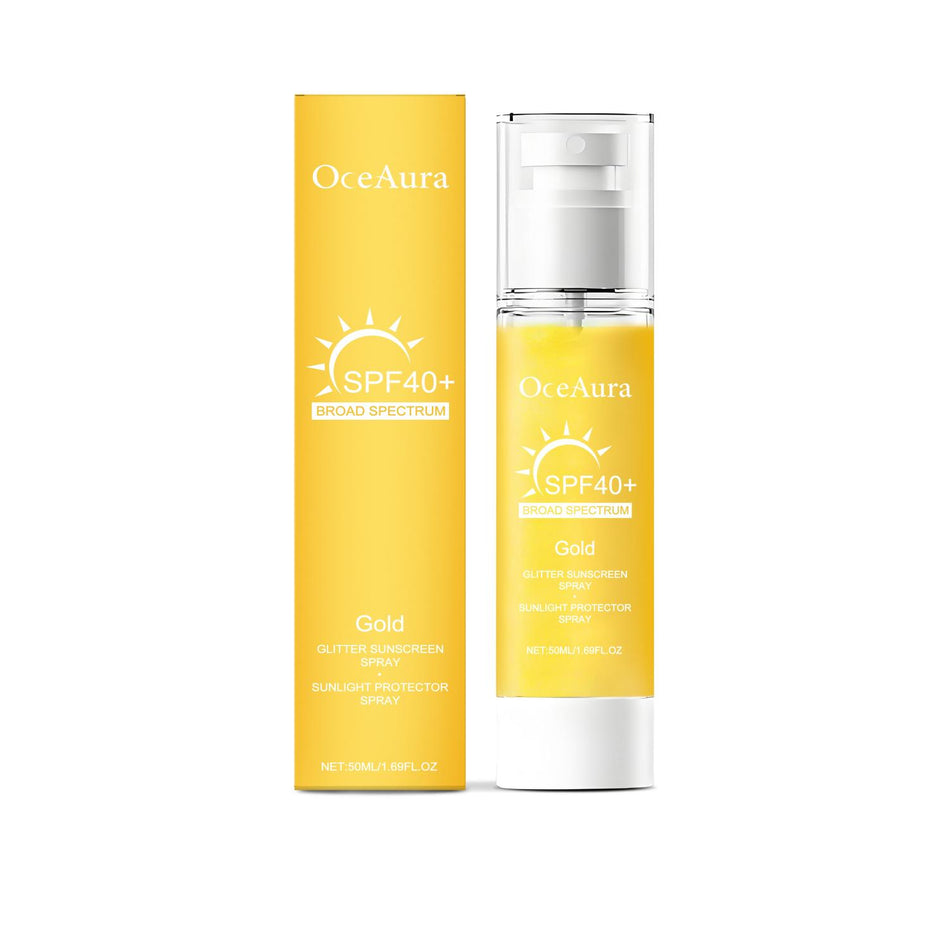 Shiny Sunscreen Spray (Oil-Free Sunscreen)