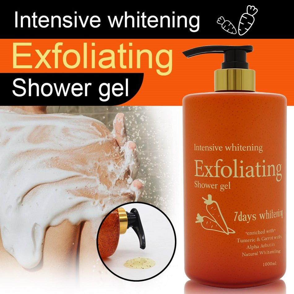7 Days Exfoliating Whitening Body Wash (Body Wash Gel)